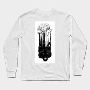 Wolf barcode Long Sleeve T-Shirt